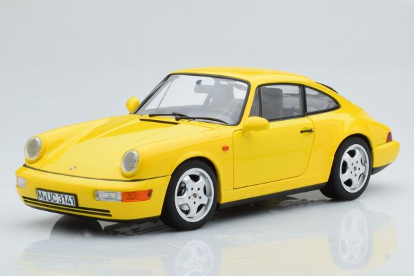 NOREV187328 - PORSCHE 911 Carrera 2 1992 Gelb - 1