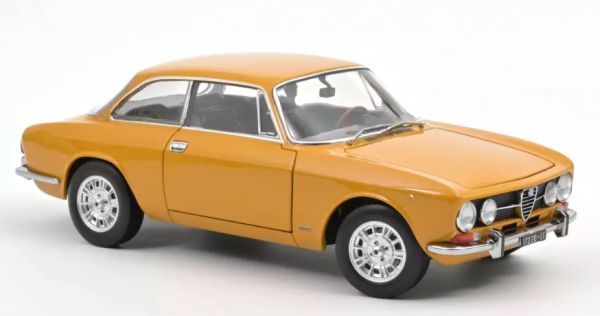 NOREV187910 - ALFA ROMEO 1750 GTV 1970 gelb - 1