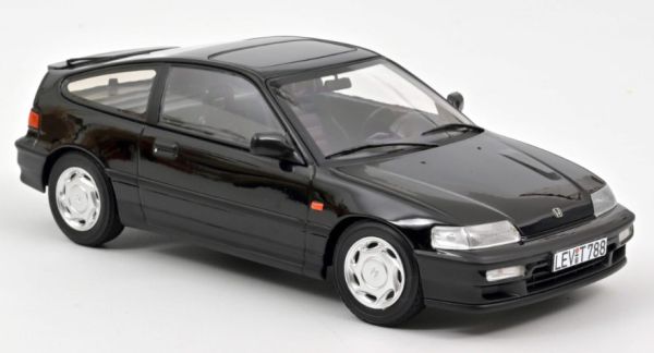 NOREV188010 - HONDA CRX 1990 Schwarz - 1