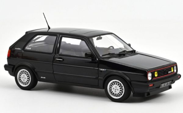 NOREV188559 - VOLKSWAGEN Golf GTI Match 1989 Schwarz Metallic. - 1