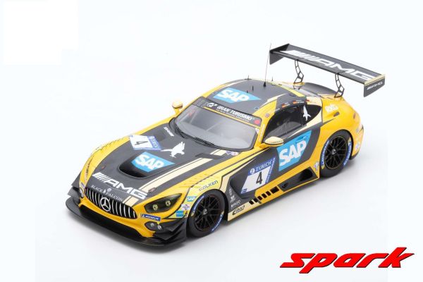 SPA18SG028 - MERCEDES-AMG GT3 Nr. 4 Mercedes-AMG Team Black Falcon 2. 24H Nürburgring 2018 M. Engel/A. Christodoulou/M. Metzger/D. Müller 300 Stk. - 1