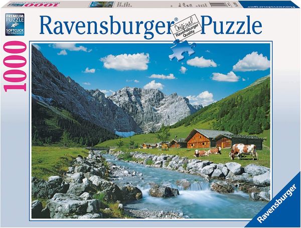 RAV192168 - Puzzle 1000 Teile Das Karwendelgebirge in Österreich - 1