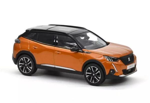 NOREV19MICO903 - PEUGEOT 2008 GT 2019 Orange Fusion - 1