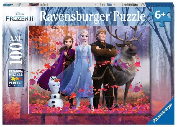 RAV128679 - Puzzle 100 Teile Frozen – Die Magie des Waldes - 1