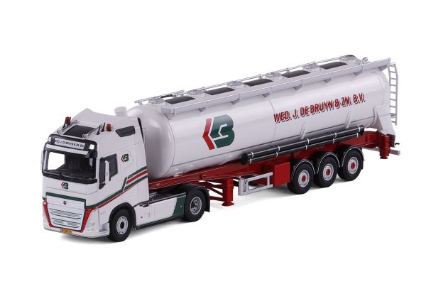 CAV20-1242 - VOLVO FH5 Globettroter 4x2 mit Tank 3 Achsen WED J. DE BRUYN & ZN. B.V. - 1