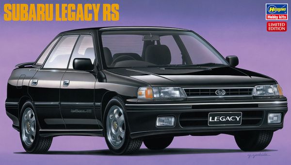 HAW20328 - SUBARU Legacy RS schwarz zum Zusammenbauen und Lackieren - 1