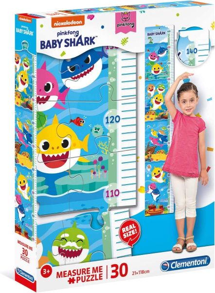 CLE20340 - Puzzle 30 Teile Mesure Moi - BABY SHARK - 1