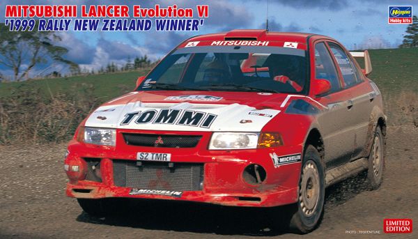 HAW20415 - MITSUBISHI Lancer Evo VI - Sieger der Rallye Neuseeland 1999 zum Zusammenbauen und Lackieren - 1