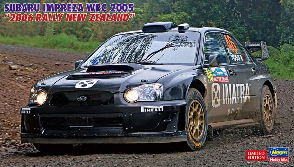 HAW20506 - SUBARU Impreza WRC #46 Rallye Neuseeland 2006 zum Zusammenbauen und Bemalen. - 1