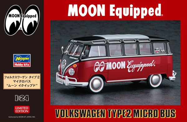 HAW20524 - VOLKSWAGEN Typ 2 Minibus Mondteam zum Zusammenbauen und Bemalen - 1