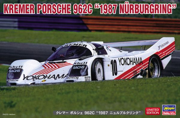 HAW20535 - Kremer PORSCHE 962C Nürburgring 1987 zum Zusammenbauen und Bemalen - 1