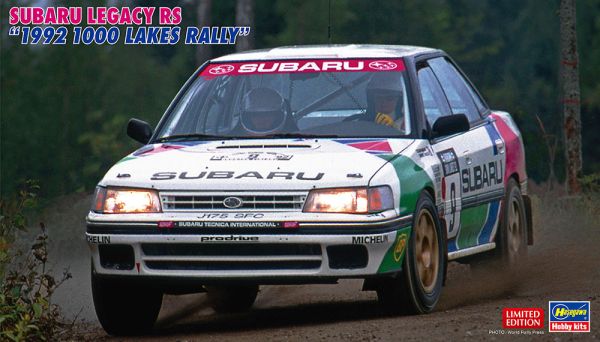 HAW20577 - SUBARU Legacy RS - 1000 Lakes Rallye 1992 zusammenzubauen und zu lackieren - 1