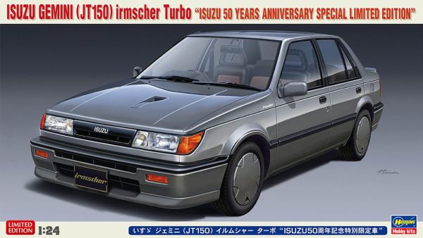 HAW20586 - ISUZU Gemini Irmscher Turbo - 50. Jubiläum ISUZU Sonderedition zum Zusammenbauen und Lackieren - 1