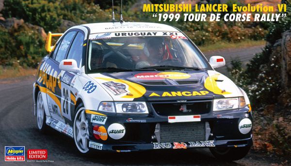 HAW20608 - MITSUBISHI Lancer Evo VI - Tour de Corse 1999 zum Zusammenbauen und Lackieren - 1