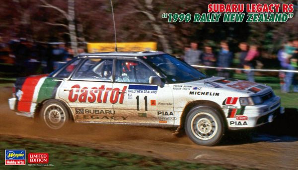 HAW20636 - SUBARU Legacy RS - Rallye Neuseeland 1990 zum Zusammenbauen und Lackieren - 1