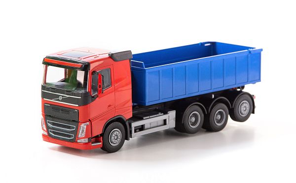 EMEK20755 - VOLVO FH 8x4 roter Forwarder mit blauem Verstärker - 1