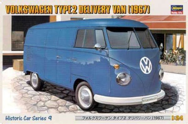 HAW21209 - VOLKSWAGEN Typ 2 Delivery Van Typ 2 1967 zum Zusammenbauen und Bemalen. - 1