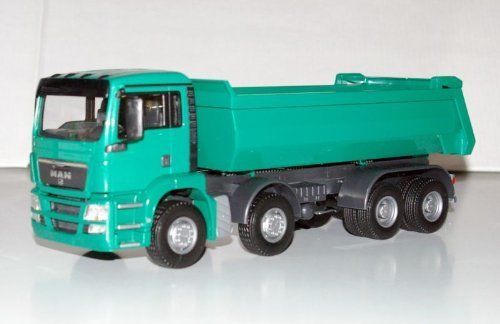 EMEK21666 - MAN TGS M 8x4 grün Forwarder Kipper - 1