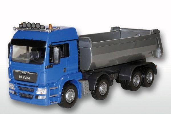 EMEK21694 - MAN TGS M 8x4 Kipper - blau - 1