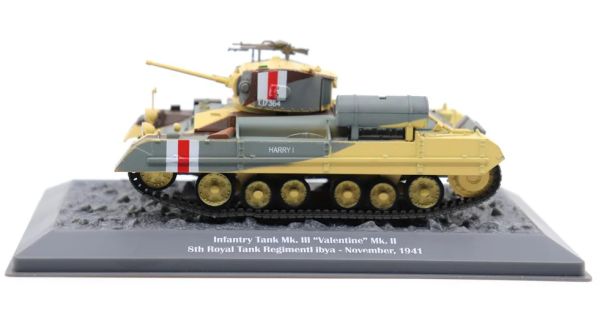 MCITY23192 - Infanteriepanzer MK.III Valentine MK.II 8. Royal Tank Regimentl Libyen November 1941 - 1