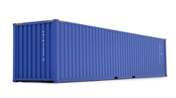 MAR2324-01 - Seecontainer der Farbe blau 40 Fuß - 1