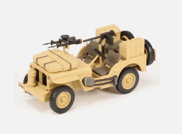 MCITY24212 - JEEP Willis British Sas mit Waffe VICKERS K - 1