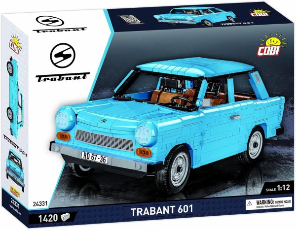 COB24331 - TRABANT 601S blau - 1420 Teile - 1