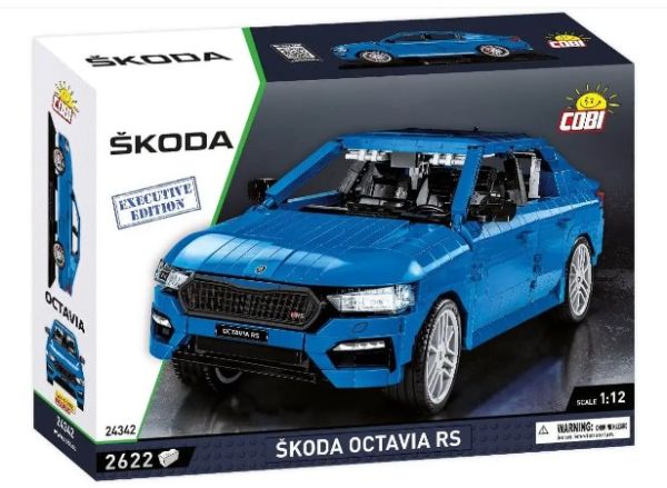 COB24342 - SKODA Octavia IV RS blau Exklusive Edition - 2520 Teile - 1