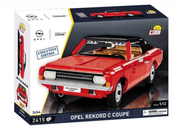 COB24344 - OPEL Rekord C Coupé rot Exklusiv-Edition - 2430 Teile - 1