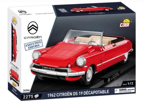 COB24346 - CITROEN DS 19 Cabriolet 1962 rot Exklusive Edition - 2275 Teile. - 1