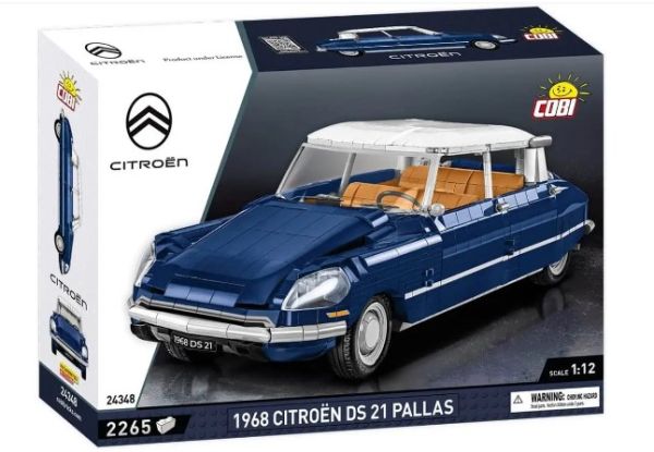 COB24348 - CITROEN DS 21 Pallas 1968 Blau - 2265 Teile. - 1