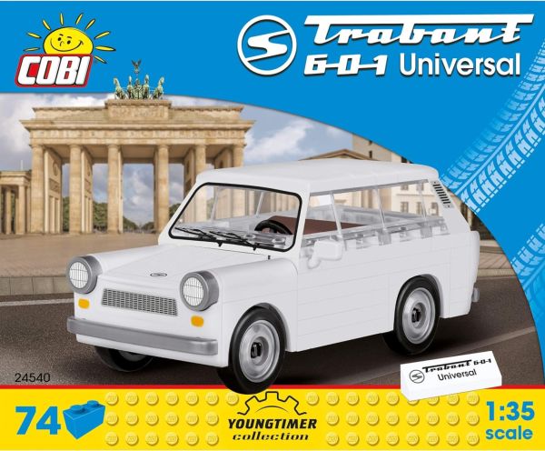 COB24540 - TRABANT 601 Universal Weiß - 74 Teile. - 1