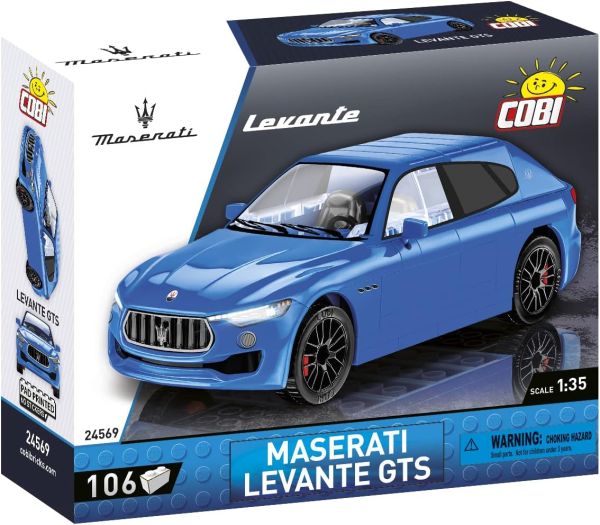 COB24569 - MASERATI Levante GTS blau - 106 Teile. - 1