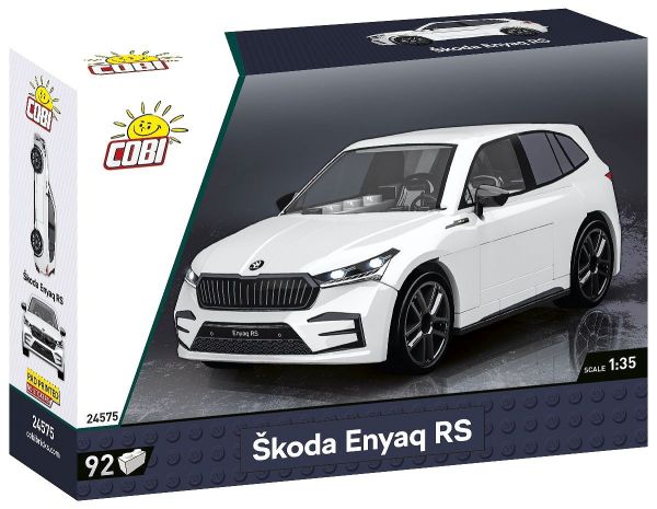 COB24575 - SKODA Enyaq RS weiß - 92 Teile - 1