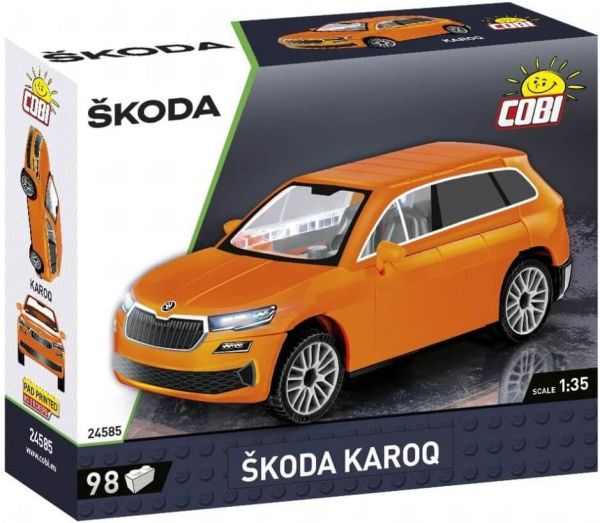 COB24585 - SKODA Karoq orange - 106 Teile. - 1