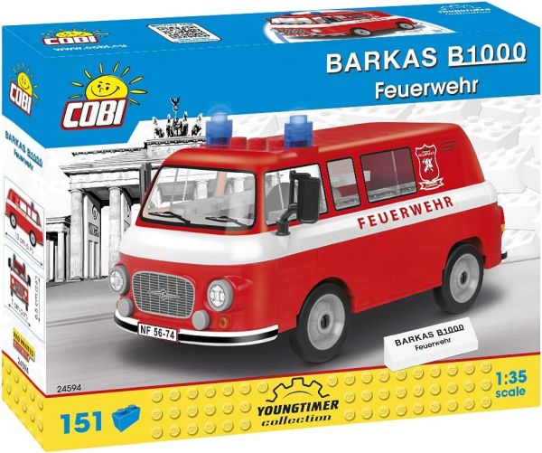 COB24594 - BARKAS B1000 Feuerwehr - 151 Teile - 1