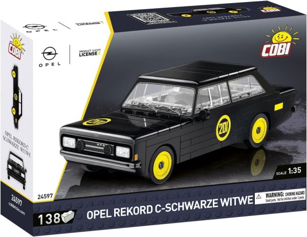 COB24597 - OPEL Rekord C Schwarze Witwe - 138 Teile - 1