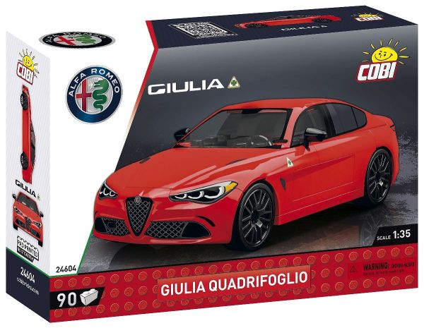 COB24604 - ALFA ROMEO Gulia Quadrifoglio rot - 90 Stk. - 1