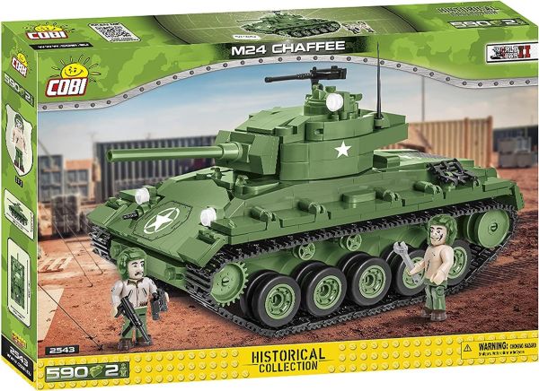 COB2543 - Panzer U.S. M24 chaffee - 588 Teile - 1