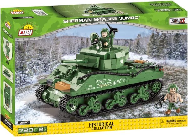 COB2550 - Panzer Shermann M4A3E2 Jumbo - 720 Teile - 1