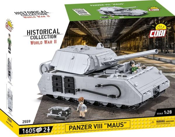 COB2559 - Char PANZER VIII MAUS - 1605 Teile. - 1