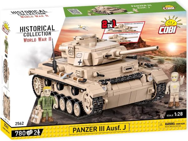 COB2562 - Panzer PANZER III AUSF.J - 780 Teile - 1