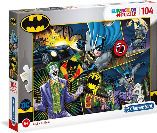 CLE25708 - Puzzle 104 Teile Dc Comics Batman - 1