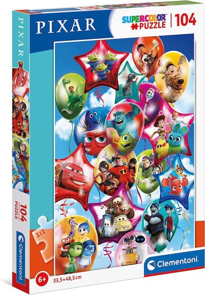 CLE25717 - Puzzle 104 Teile Disney Pixar party - 1