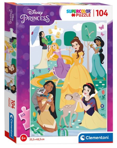 CLE25736 - Puzzle 104 Teile Disney Super Prinzessin - 1