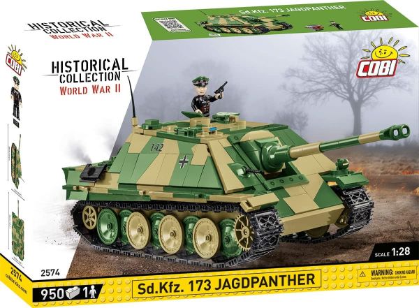 COB2574 - Panzer SD.KFZ.173 JAGDPANTHER - 950 Teile - 1