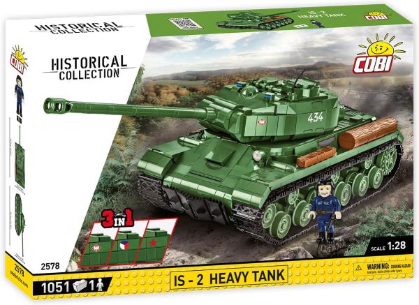 COB2578 - Panzer IS-2 heavy 3in1 - 1051 Teile - 1