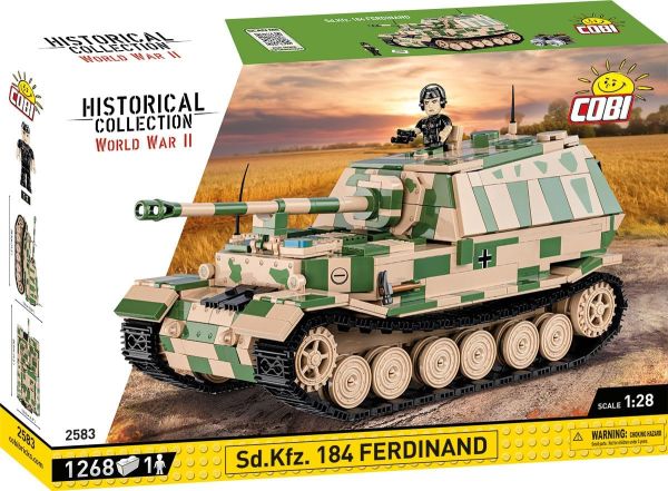 COB2583 - Panzer S.D.KFZ. 184 Ferdinand - 1248 Teile. - 1