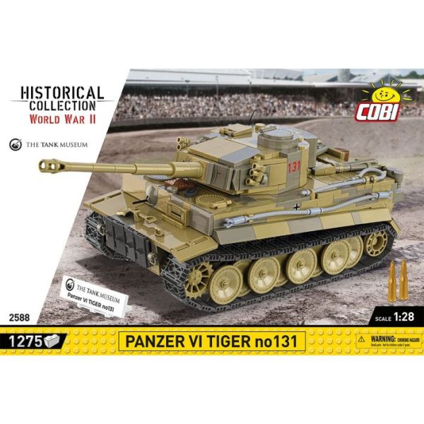 COB2588 - Panzer PANZER VI Tiger No.131 - 1275 Teile - 1