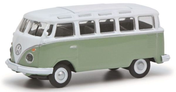 SCH26707 - VOLKSWAGEN T1c Samba Grün und Weiß - 1